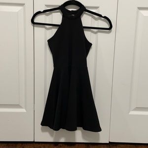 UN DEAX TROIS Girls Size 7 Black Dress